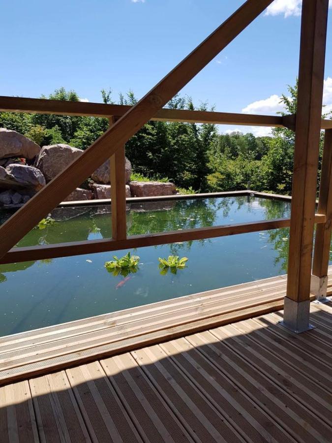 Les Nuits Insolites De La Mothe - Hebergement En Bulle Ou Tiny House Avec Spa Privatif Outremecourt ภายนอก รูปภาพ
