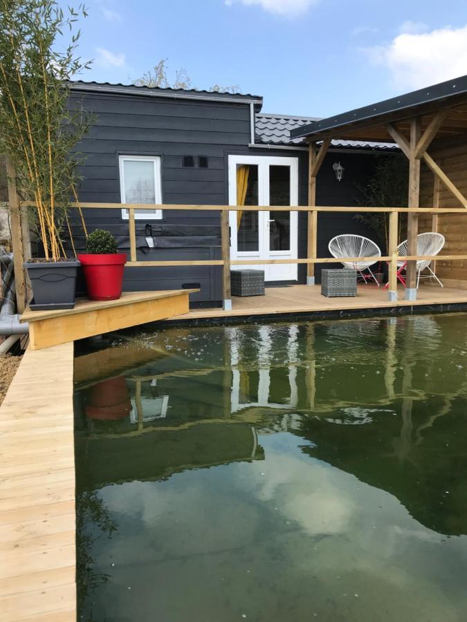 Les Nuits Insolites De La Mothe - Hebergement En Bulle Ou Tiny House Avec Spa Privatif Outremecourt ภายนอก รูปภาพ