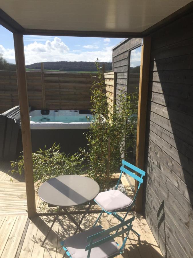 Les Nuits Insolites De La Mothe - Hebergement En Bulle Ou Tiny House Avec Spa Privatif Outremecourt ภายนอก รูปภาพ